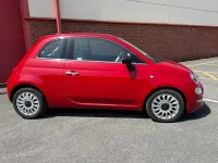 Used Fiat 500 Lounge 69 HP (50 kW) 2018 Red Hatchback