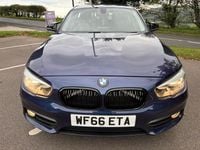 Used BMW 118 Sport Line 2016 Blue Hatchback