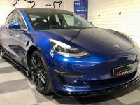 Used Tesla Model 3 Performance 461 kW (627 HP) 2019 Blue Sedan