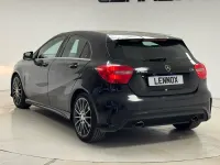 Begagnad Mercedes A180 AMG 2015 Svart Halvkombi
