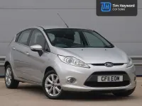 Used Ford Fiesta Zetec 2011 Silver Hatchback