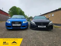 Used Audi RS4 420 HP (308 kW) 2006 Blue Sedan