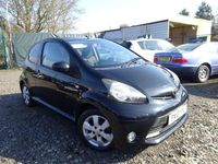 Used Toyota Aygo 68 HP (50 kW) 2013 Black Hatchback