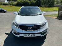 Used Kia Sportage 115 HP (84 kW) 2013 White SUV