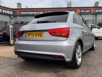 Begagnad Audi A1 Sport 125 HK (91 kW) 2016 Silver Halvkombi