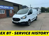 Begagnad Ford Transit Custom 105 HK (77 kW) 2018 Vit Van