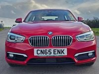 Used BMW 118 Comfort Edition 2015 Red Hatchback