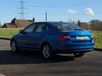 Used Skoda Octavia Elegance 105 HP (77 kW) 2014 Blue Hatchback