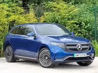 Used Mercedes EQC400 AMG Line Premium 300 kW (408 HP) 2023 Blue SUV