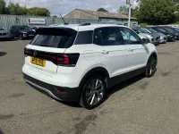 Used VW T-Cross Edition 115 HP (84 kW) 2019 White SUV