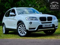 Begagnad BMW X3 2014 Vit SUV
