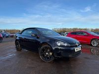 Used VW Golf Cabriolet S 2012 Black Cabriolet