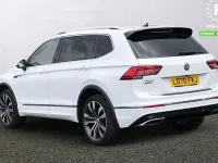 Used VW Tiguan Allspace R-line 150 HP (110 kW) 2021 White SUV