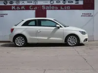 Używany Audi A1 Sport 86 KM (63 kW) 2013 Biały Hatchback