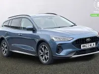 Used Ford Focus Active X 125 HP (91 kW) 2023 Blue Estate