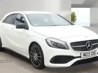 Used Mercedes A200 134 HP (98 kW) 2017 White Hatchback