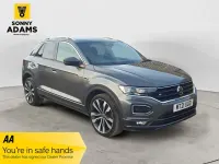 Used VW T-Roc R-line 150 HP (110 kW) 2021 Grey SUV