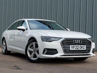 Begagnad Audi A6 Sport 204 HK (150 kW) 2022 Vit Sedan