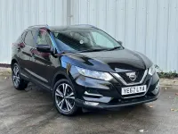 Used Nissan Qashqai N-Connecta 110 HP (80 kW) 2017 Black SUV