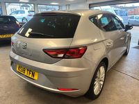 Used Seat Leon SE Dynamic 110 HP (80 kW) 2018 Silver Hatchback