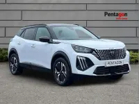 Used Peugeot e-2008 GTi 100 kW (136 HP) 2024 White SUV