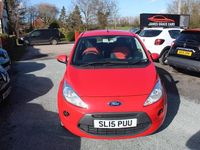 Usado Ford Ka 69 HP (50 kW) 2015 Vermelho Citadino