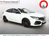 Used Honda Civic Sport 126 HP (92 kW) 2018 White Hatchback
