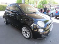 Used Fiat 500C S 85 HP (62 kW) 2013 Black Cabriolet