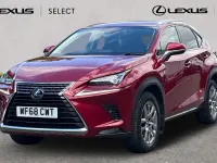 Used Lexus NX300h Luxury Line 197 HP (144 kW) 2018 Red SUV