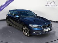Used BMW 118 Sport Line 2015 Blue Hatchback