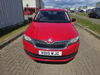 Używany Skoda Rapid 2015 Czerwony Hatchback