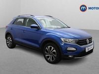 Used VW T-Roc Active 150 HP (110 kW) 2021 Blue SUV