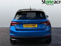 Used Skoda Fabia Design Edition 116 HP (85 kW) 2025 Blue Hatchback