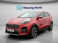 Used Kia Sportage GT-Line S 136 HP (100 kW) 2021 Red SUV