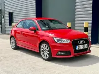Used Audi A1 S-Line 2017 Red Hatchback