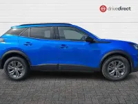 Begagnad Peugeot 2008 Active+ 100 HK (73 kW) 2023 Blå SUV