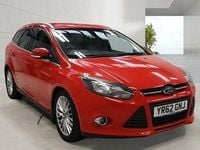 Used Ford Focus Zetec 115 HP (84 kW) 2012 Red Estate