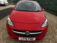 Used Vauxhall Corsa 70 HP (51 kW) 2015 Red Hatchback