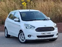 Used Ford Ka Plus Zetec 70 HP (51 kW) 2017 White Hatchback