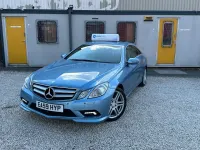 Używany Mercedes E350 2009 Niebieski Coupe