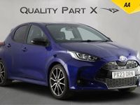 Used Toyota Yaris Hybrid Sport 2023 Blue Hatchback