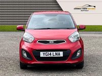 Used Kia Picanto 68 HP (50 kW) 2014 Red Hatchback