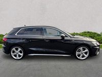 Used Audi A3 Sportback S-Line 150 HP (110 kW) 2020 Black Hatchback