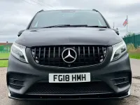 Used Mercedes V250 AMG line 2018 Black MPV
