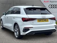 Used Audi A3 S-Line 147 HP (108 kW) 2022 White Sedan