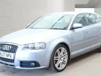 Used Audi A3 S-Line 160 HP (117 kW) 2007 Silver Hatchback