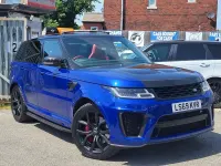 Used Land Rover Range Rover Sport SVR 2019 Blue SUV
