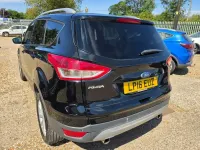 Used Ford Kuga Titanium 150 HP (110 kW) 2016 Black SUV