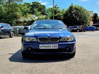 Used BMW 330 2004 Blue Cabriolet
