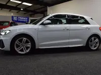 Used Audi A1 Sportback S-Line 116 HP (85 kW) 2019 White Hatchback